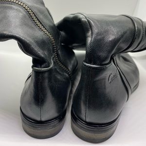 Women’s Coach Taylor black leather boots 6B